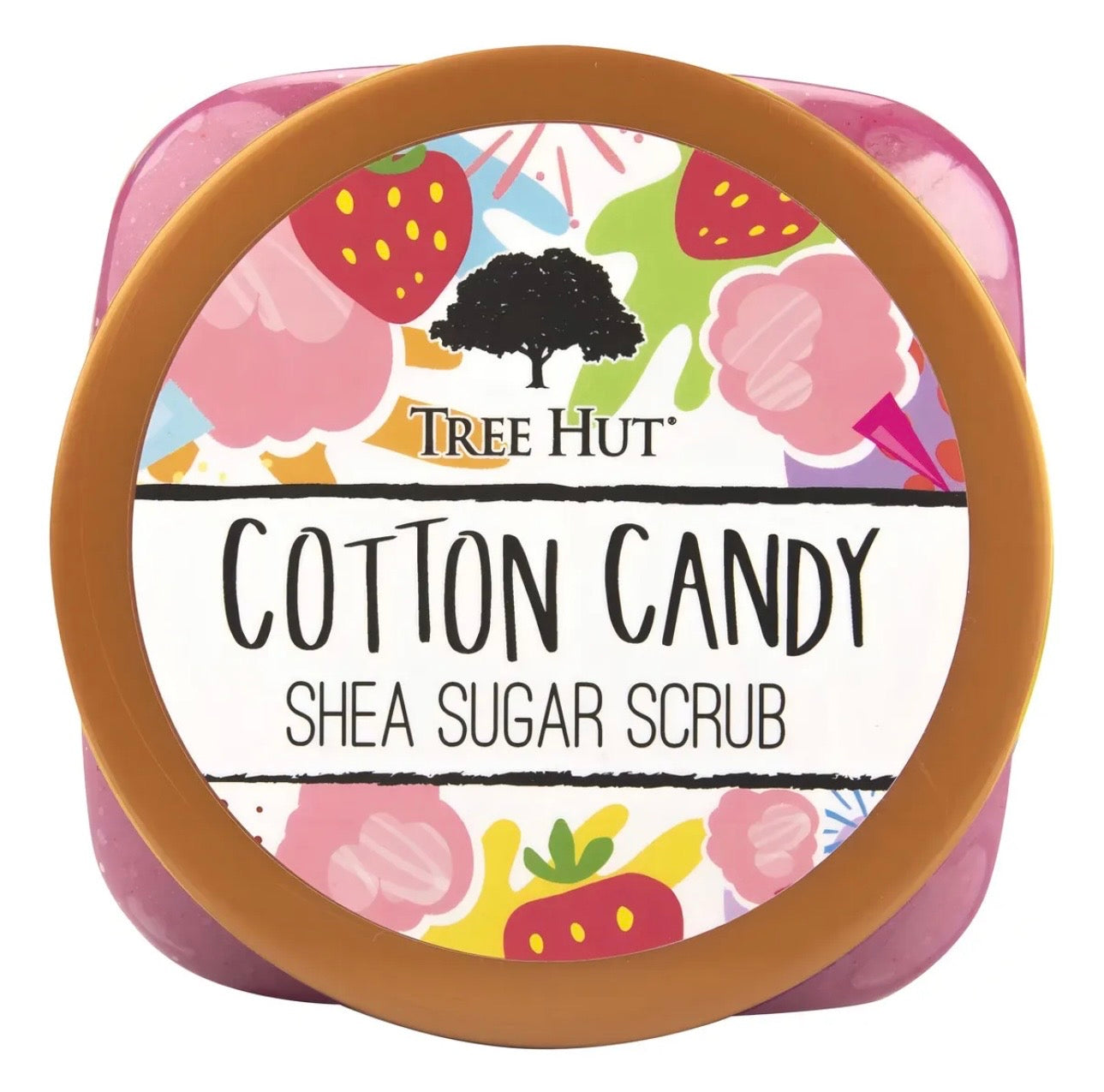 Esfoliante Corporal Cotton Candy Tree Hut - 510g