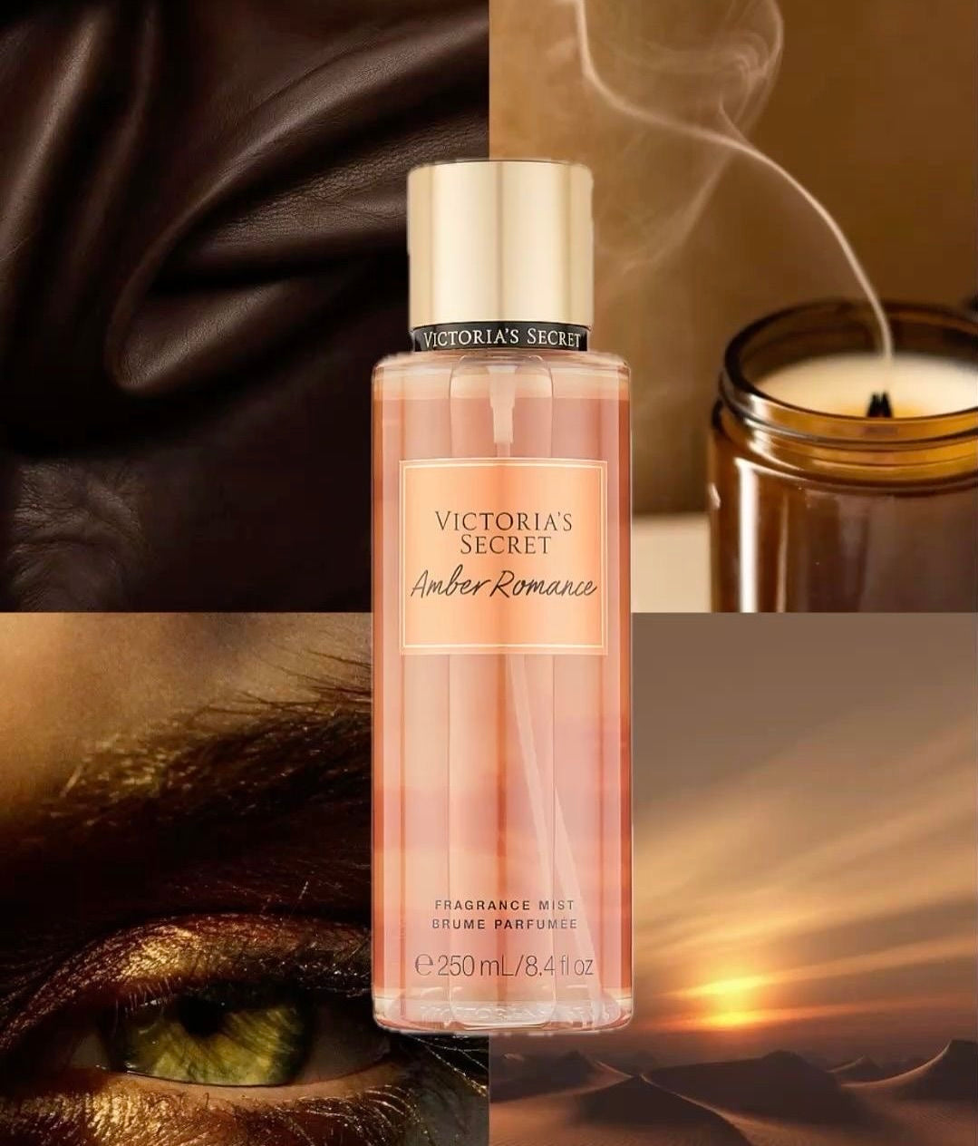 Body Splash Amber Romance - 250ml