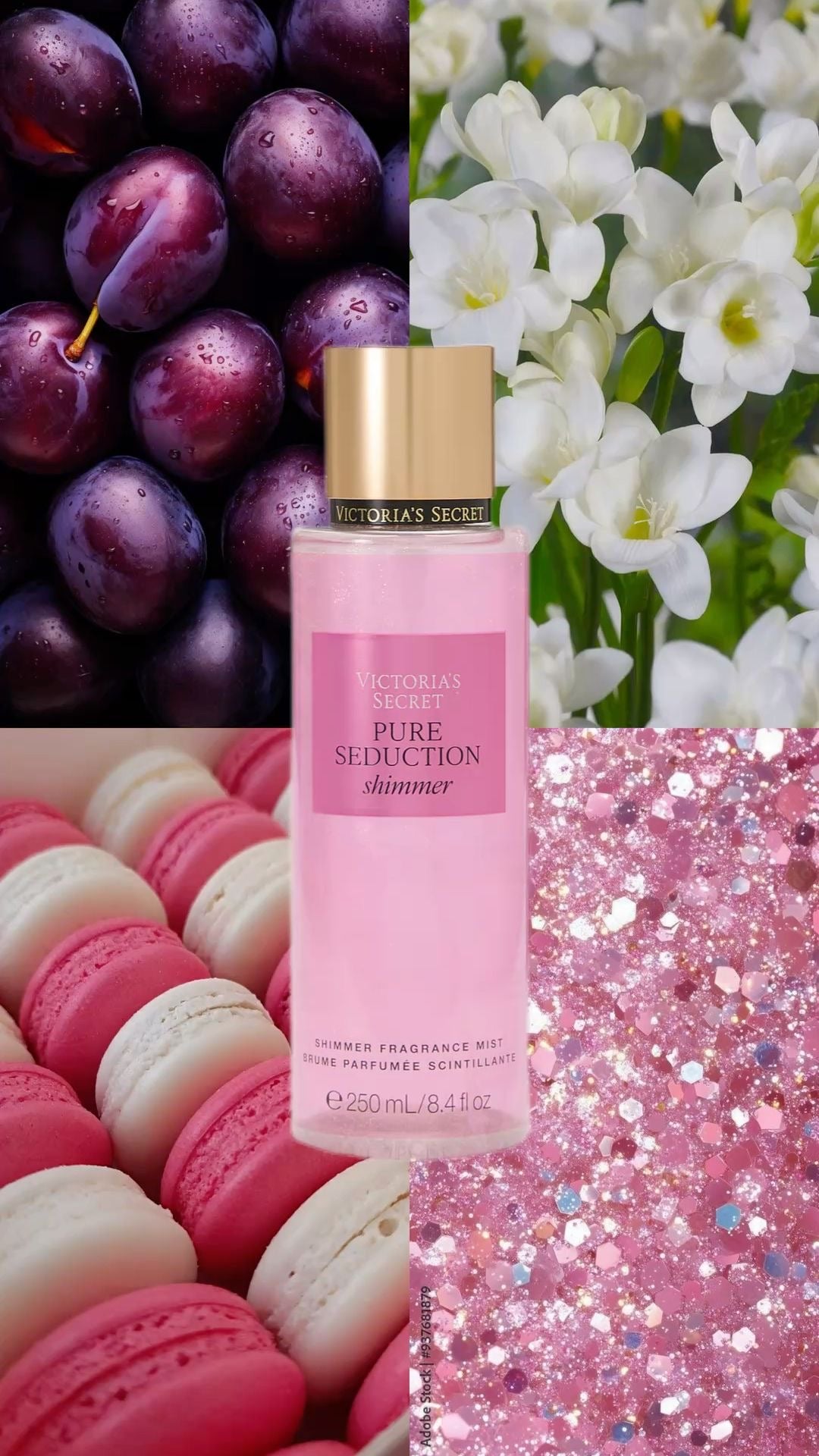 Body Splash Pure Seduction Shimmer - 250ml