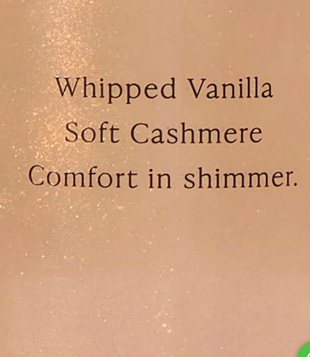 Body Splash Bare Vanilla Shimmer - 250ml