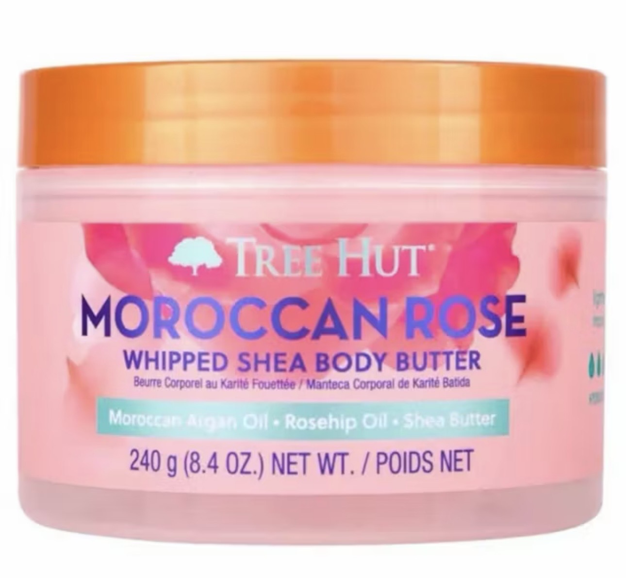 Manteiga Corportal Tree Hut Moroccan Rose - 240g