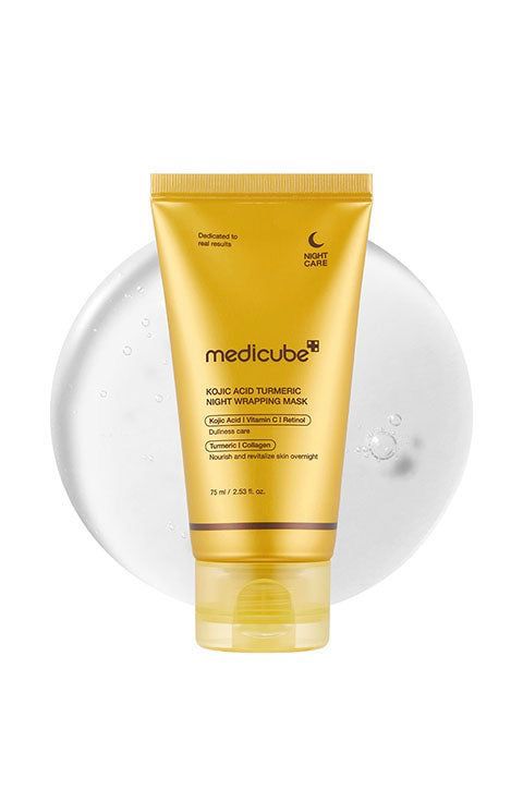 Mascara Kojic Acid Turmeric Overnight Wrapping Mask 75ml