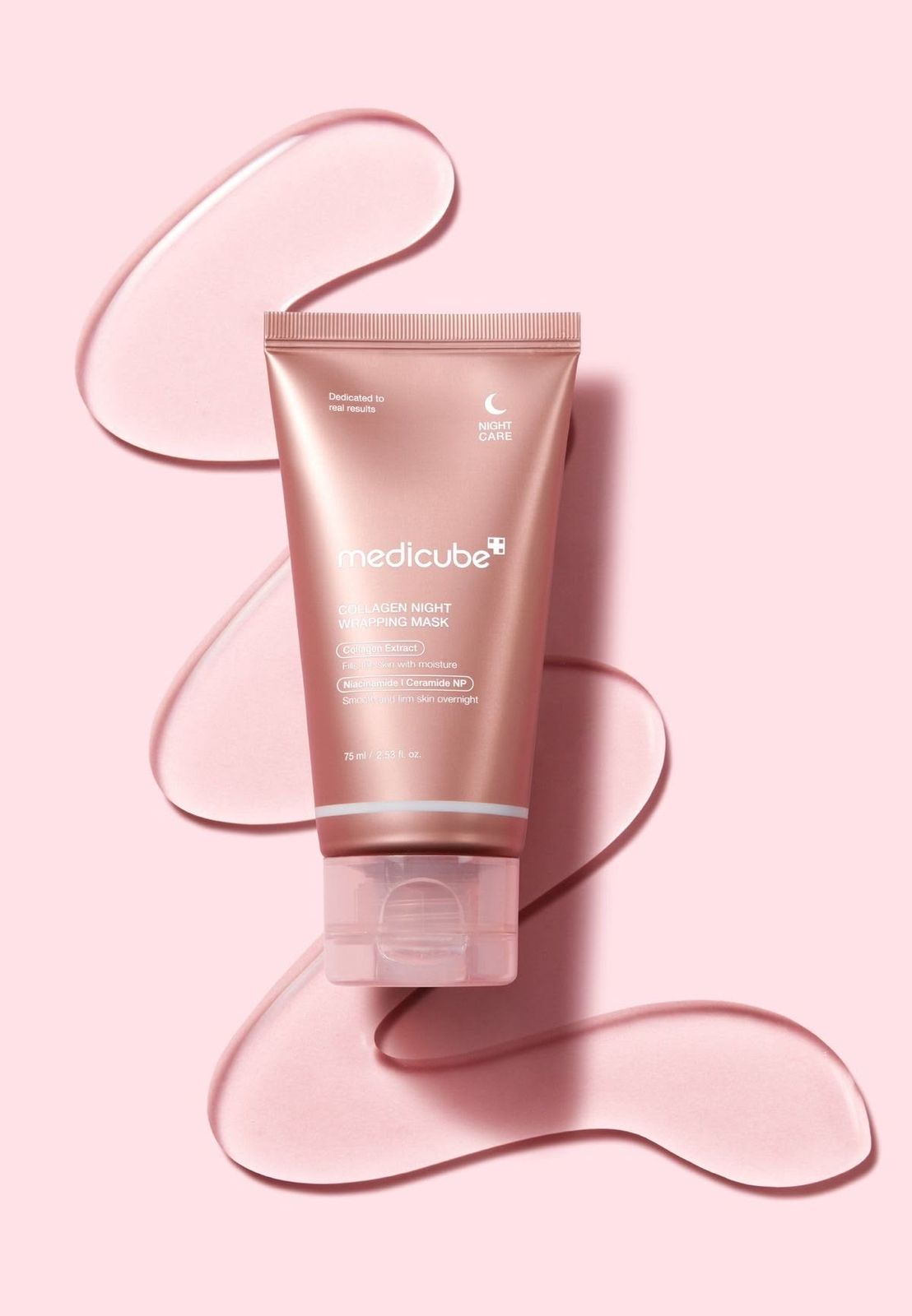 Mascara Facial Medicube Collagen Night Wrapping Mask - 75ml