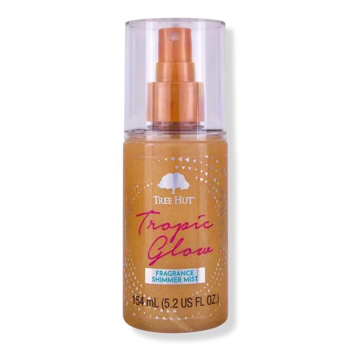 Body Splash Glow Dourado 154ml – Perfume Corporal com Efeito Iluminador
