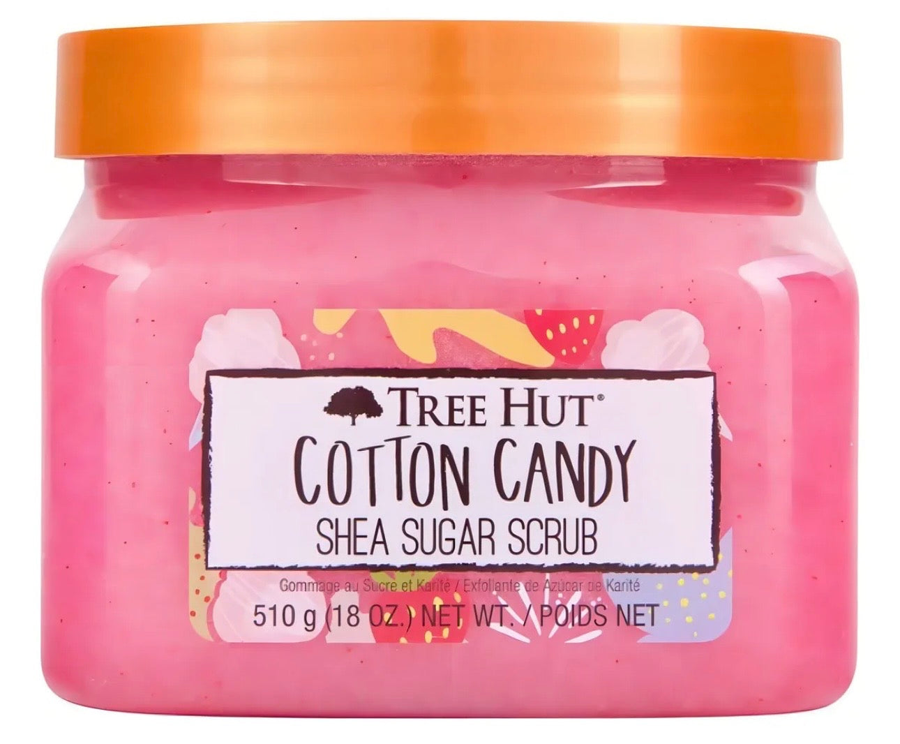 Esfoliante Corporal Cotton Candy Tree Hut - 510g