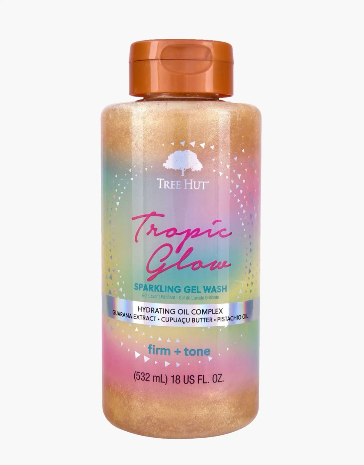 Foaming Gel de Banho Tropic Glow Tree Hut - 532ml