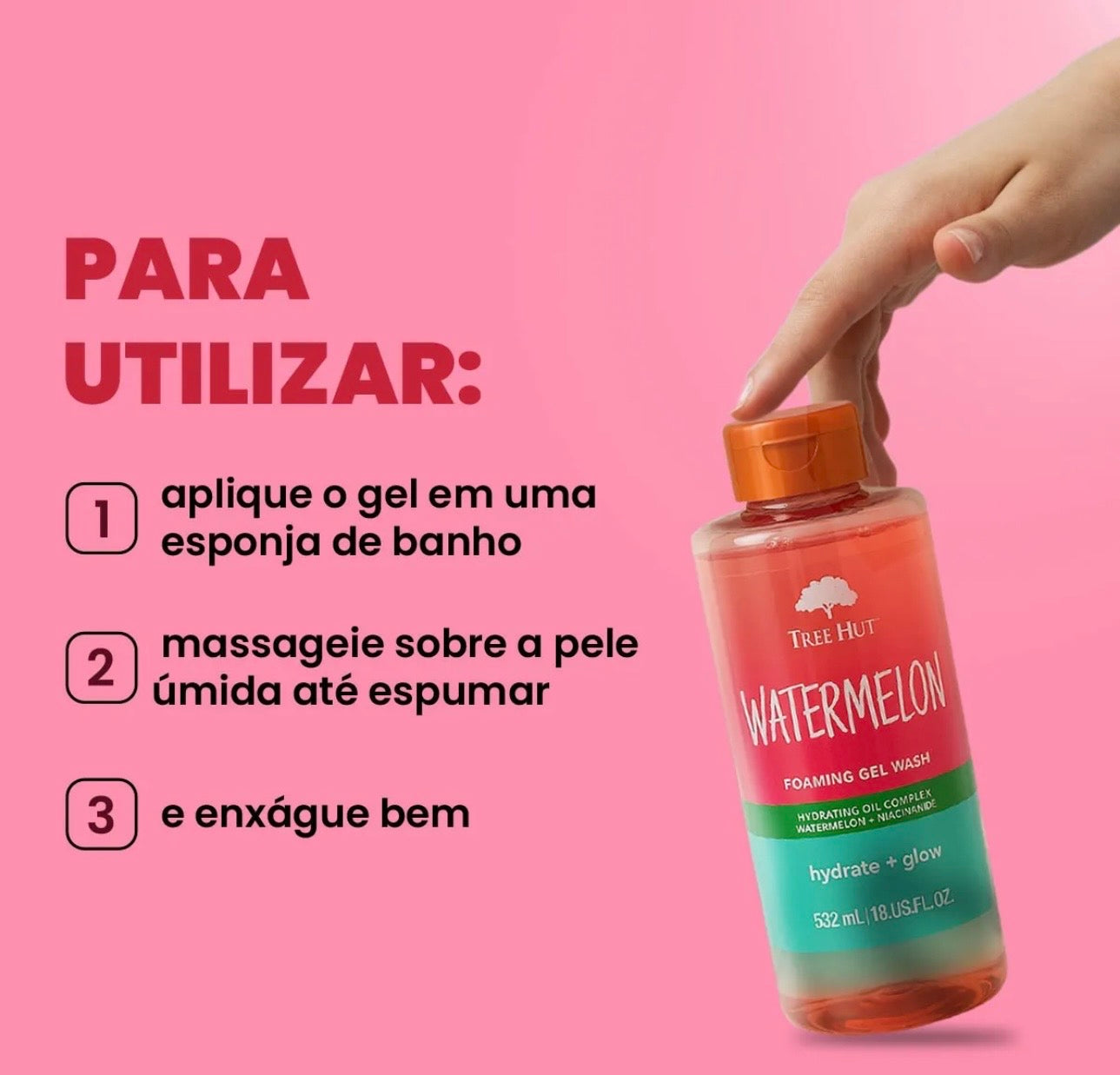 Gel de Banho Watermelon - 532ml