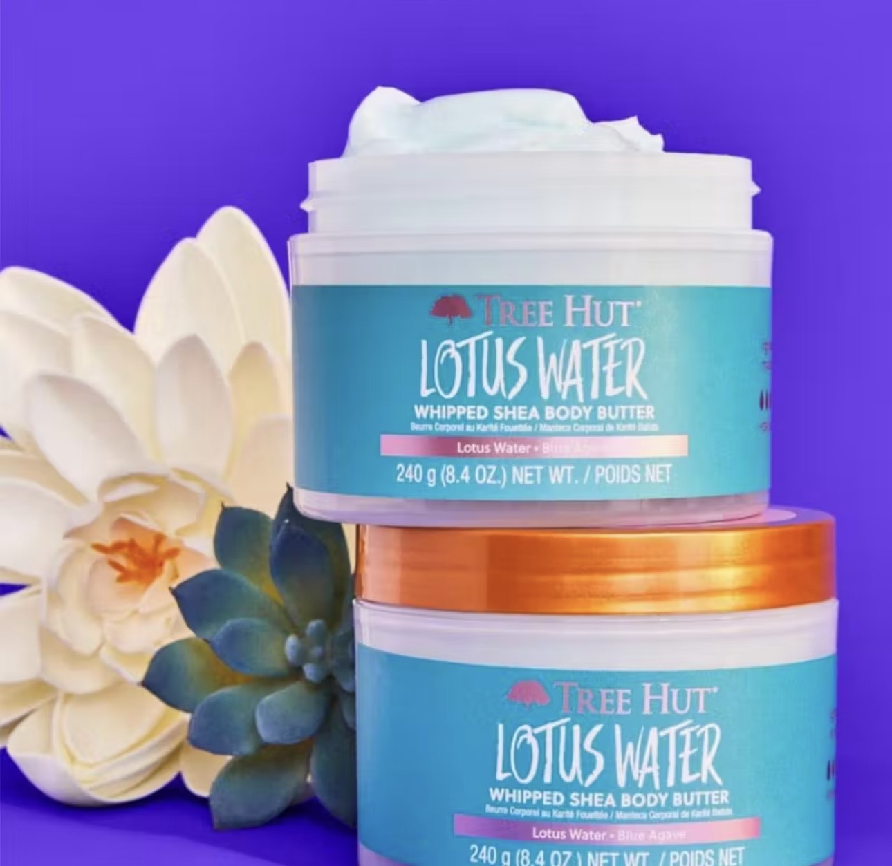 Manteiga Corportal Tree Hut Lotus Water - 240g
