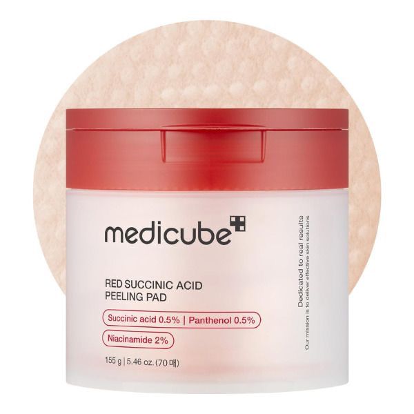 Medicube Red Succinic Acid Panthenol Facial Peeling 70 Pads