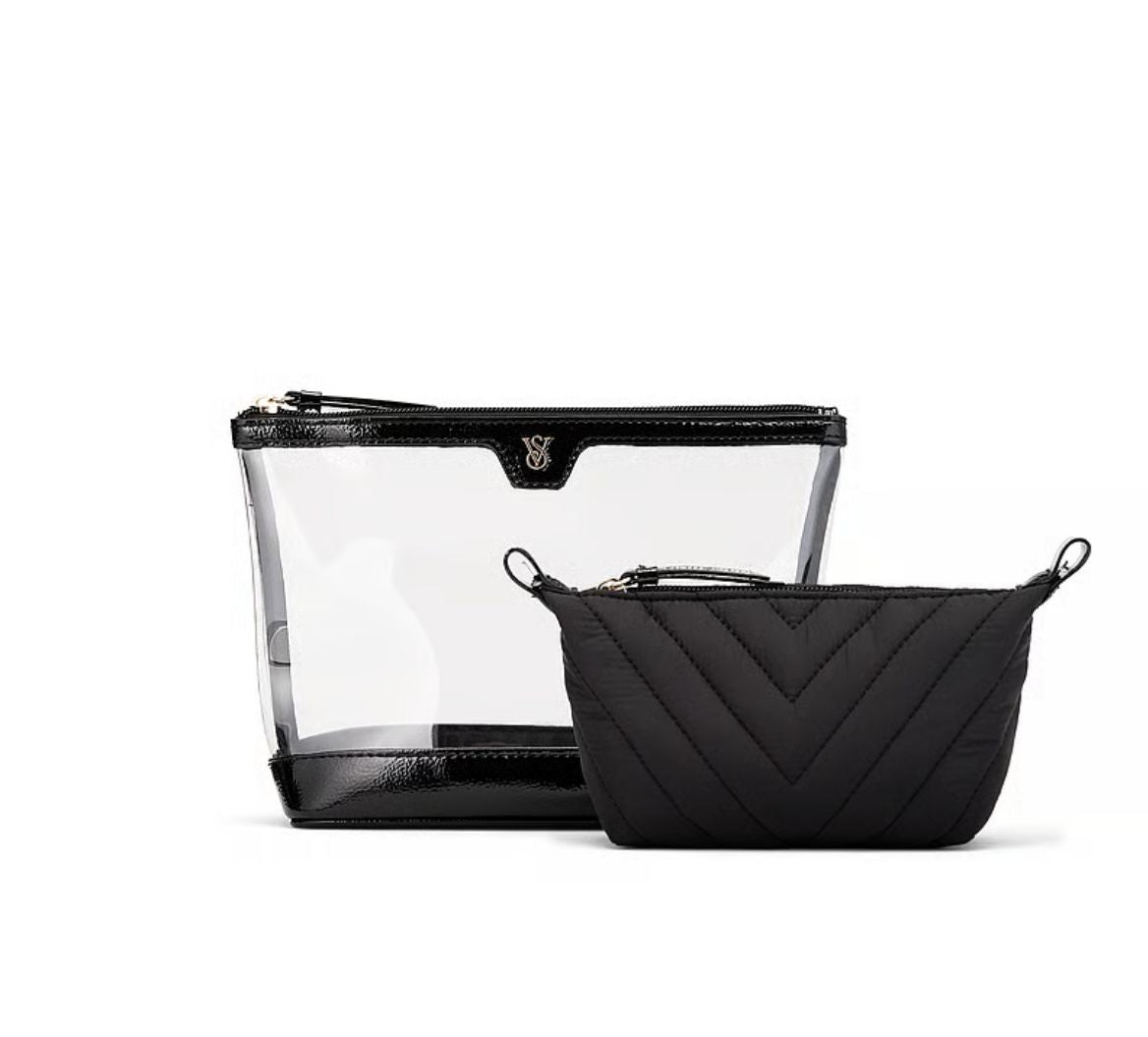 Necessaire 2 em 1 Victoria Secret Preta